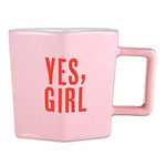 "Yes, Girl" Hexagon Mug & Saucer Set