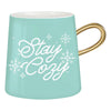 "Stay Cozy" 11oz Tapered Ceramic Mug