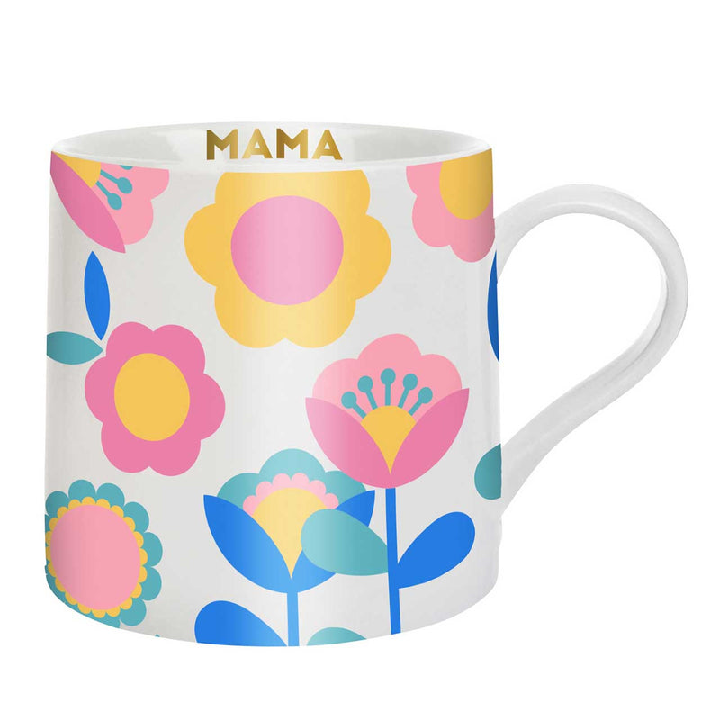 "Mama" Floral Print Jumbo 20oz Mug