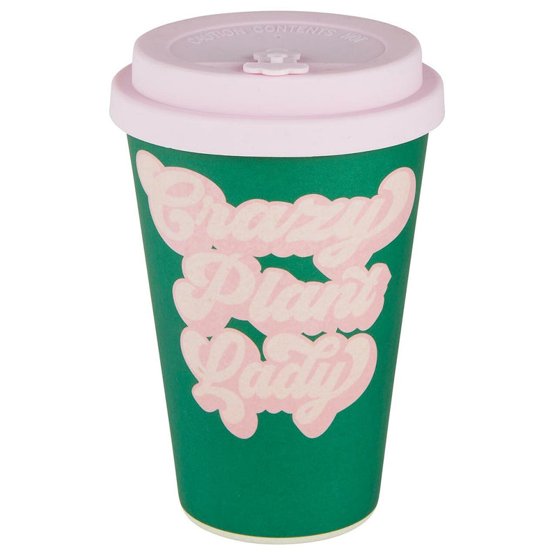 "Crazy Plant Lady" Bamboo To-Go Cup