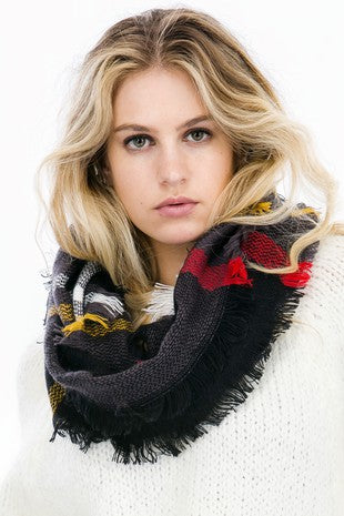 Everyday Plaid Infinity Scarf