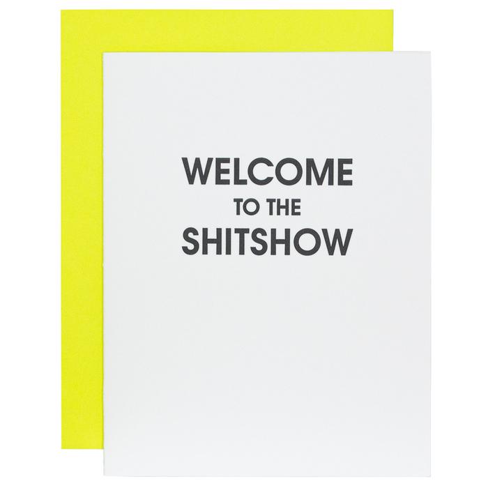 "Welcome To The Shit Show" New Baby Card