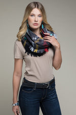 Everyday Plaid Infinity Scarf