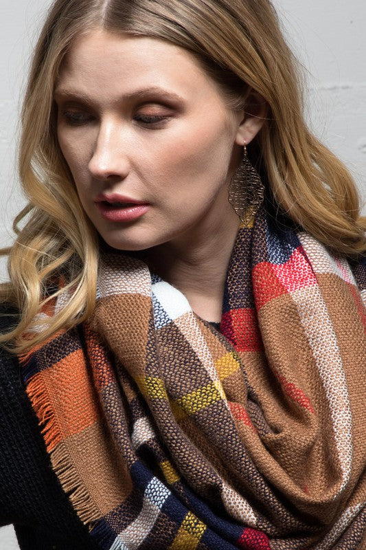 Everyday Plaid Infinity Scarf