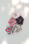 Heart Print Scrunchie