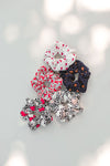 Heart Print Scrunchie