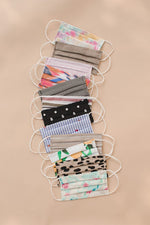 Youth (ages 6 - 8) Patterned Face Mask