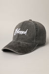 "Blessed" 3D Embroidery Baseball Cap (6 Colors!)