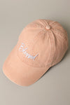 "Blessed" 3D Embroidery Baseball Cap (6 Colors!)