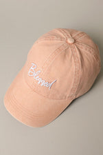 "Blessed" 3D Embroidery Baseball Cap (6 Colors!)