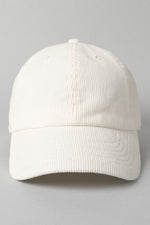 Corduroy Adjustable Baseball Hat (7 More Colors!)