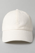 Corduroy Adjustable Baseball Hat (7 More Colors!)