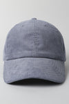 Corduroy Adjustable Baseball Hat (7 More Colors!)