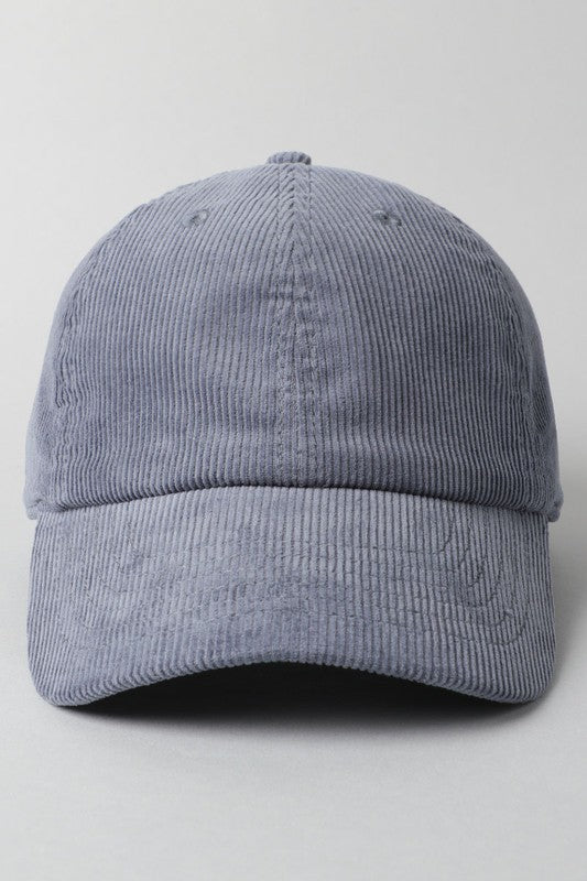 Corduroy Adjustable Baseball Hat (7 More Colors!)
