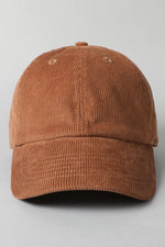Corduroy Adjustable Baseball Hat (7 More Colors!)