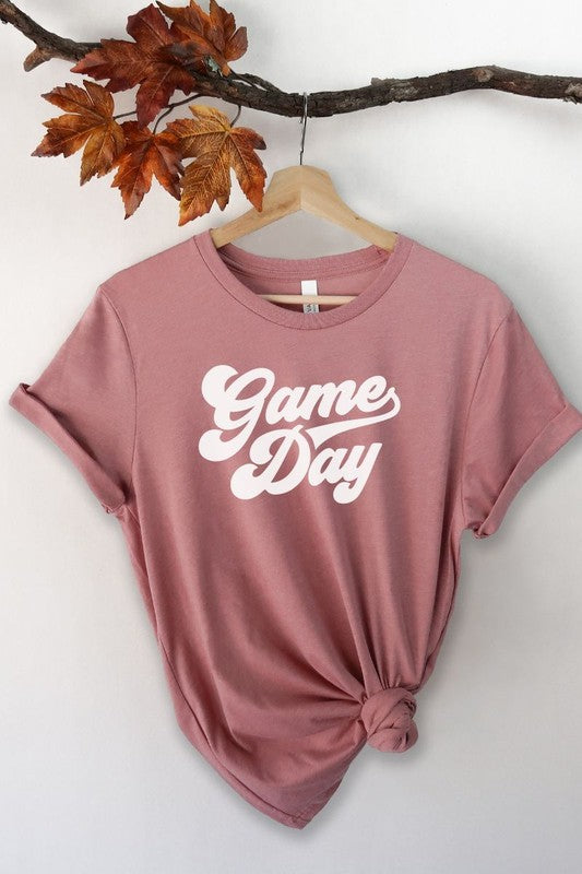 "Game Day" Unisex T-Shirt (Mauve)