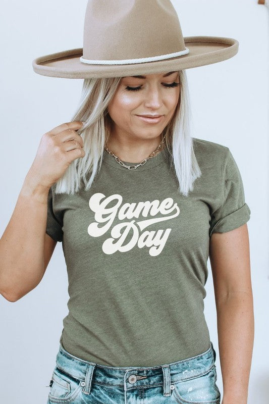 "Game Day" Unisex T-Shirt (Heather Olive)