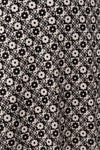 Geo Print Mini Skirt (Plus Size)