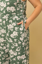 Sleeveless Tie Front Jumpsuit