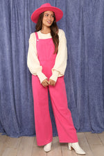 Pink Overalls