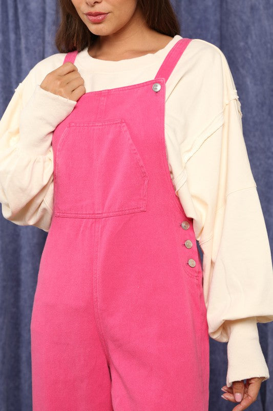 Pink Overalls