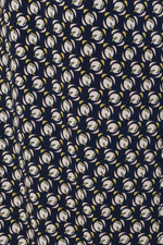 Geo Print Elastic Waist Pants