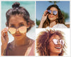 "Sadie" Sunglasses || Rose Gold Frame / Pink Lens
