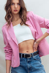 Bella Modern Business Blazer (Pink)