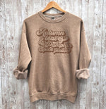 "Autumn Leaves & Pumpkin Spice Please" Unisex Sweatshirt