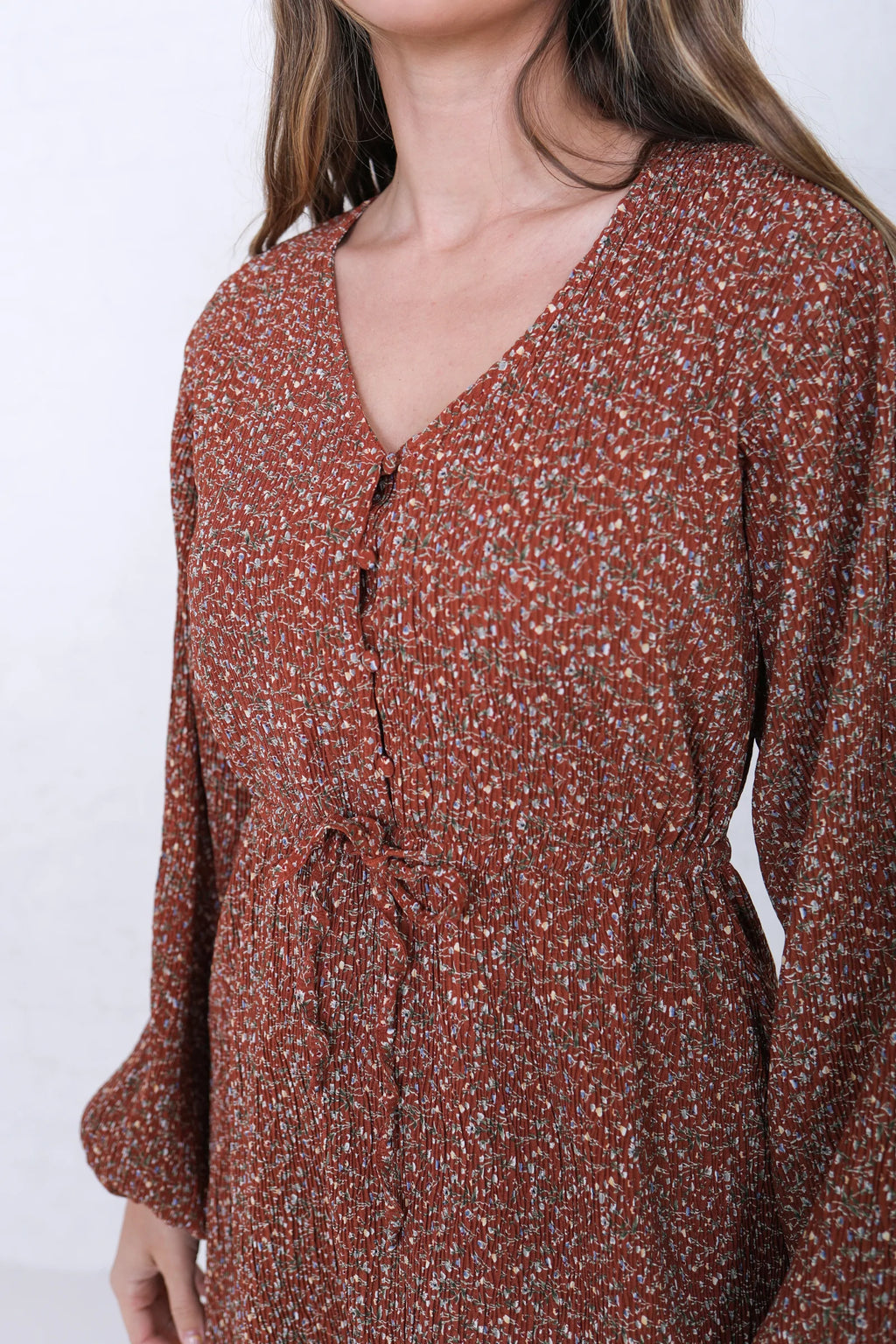 The "Emory" Dress" || Woodsy Floral