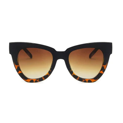 Shady Lady || Hayley Sunglasses || Black & Leopard