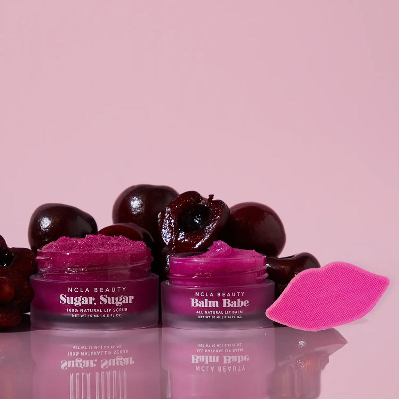 "Black Cherry" || Lip Care Set + Lip Scrubber ($40 Value!)