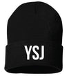 Embroidered YSJ Knit Cuff Beanie (6 Colors!)