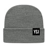 YSJ Woven Label Cuff Beanie (12 Colors!)