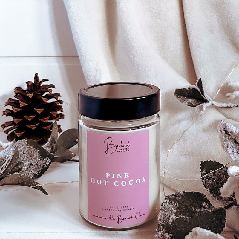 "Pink Hot Cocoa" 10oz Soy Candle