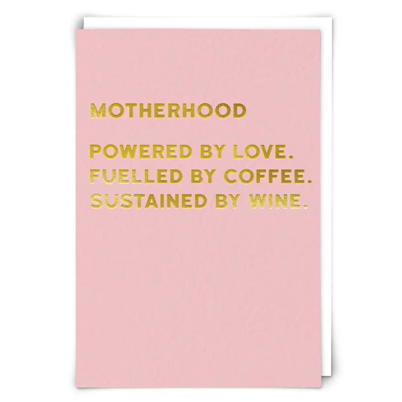 "Motherhood" Baby Shower/New Parent Card