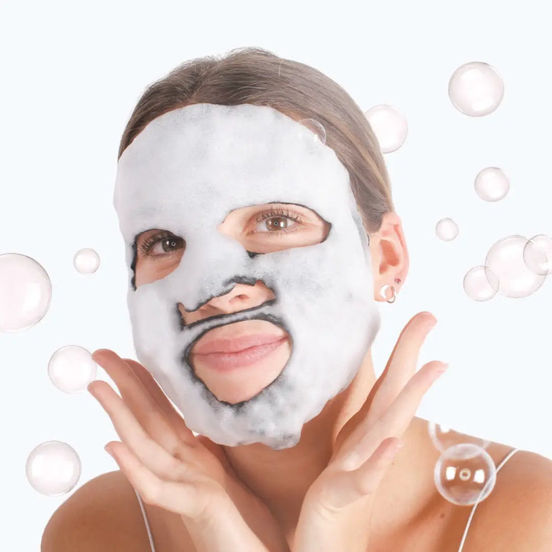 MaskerAide || "Bubble Bubble Pop" Charcoal Bubble Sheet Mask