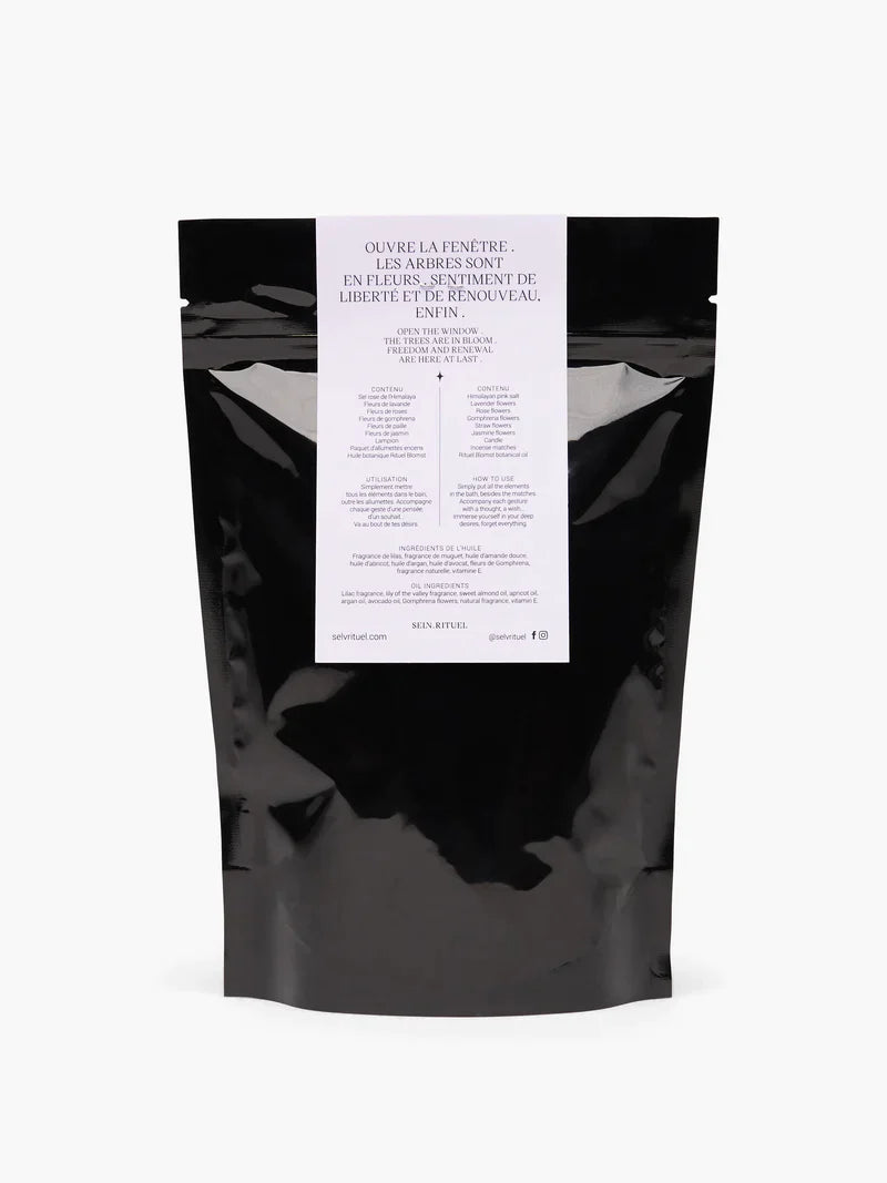 Selv Rituel || "Rituel Blomst" Immersive Bath Kit || Lilac & Lily of the Valley