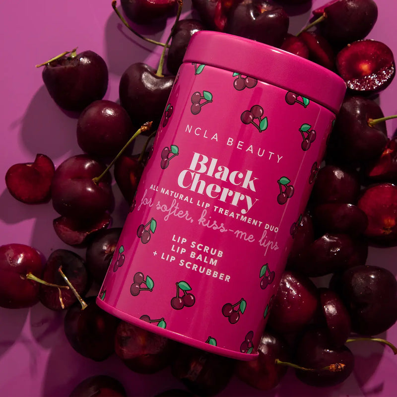 "Black Cherry" || Lip Care Set + Lip Scrubber ($40 Value!)