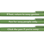 "Sexy People" Pen Set || Set of 3 Pens