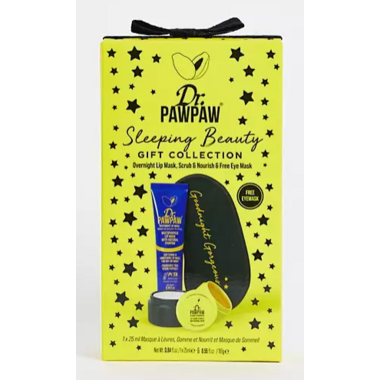 Dr. Paw Paw || "Sleeping Beauty" Gift Collection || Scrub, Lip Balm, Overnight Lip Mask & Sleep Eye Mask