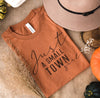 "Just a Small Town Girl" Unisex T-Shirt (Heather Autumn)