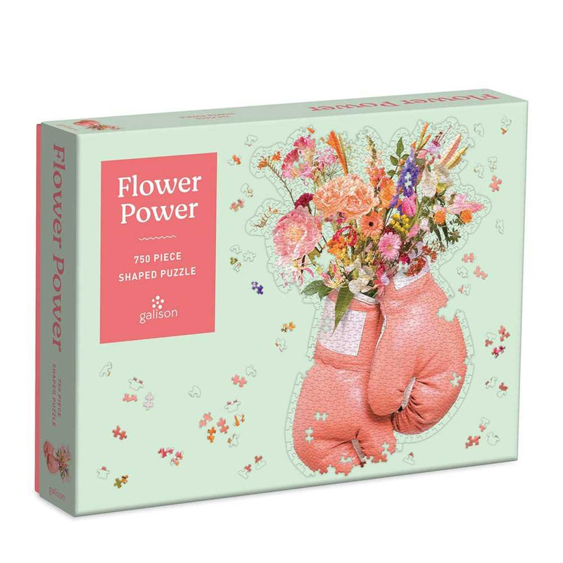 "Flower Power" 750 Piece Shaped Puzzle