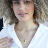 August Birthstone Necklace (Peridot) || Beauty