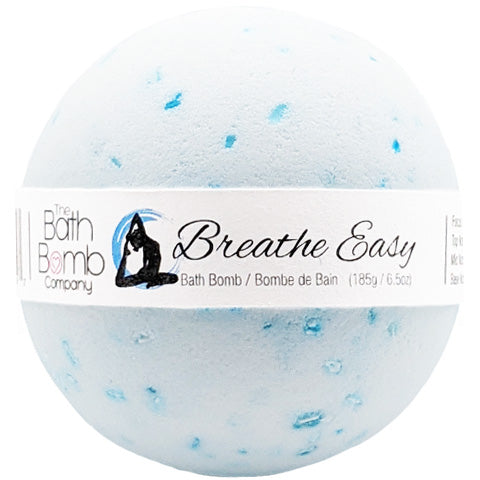 "Breathe Easy" (Camphor, Eucalyptus & Wintergreen) 200g Bath Bomb