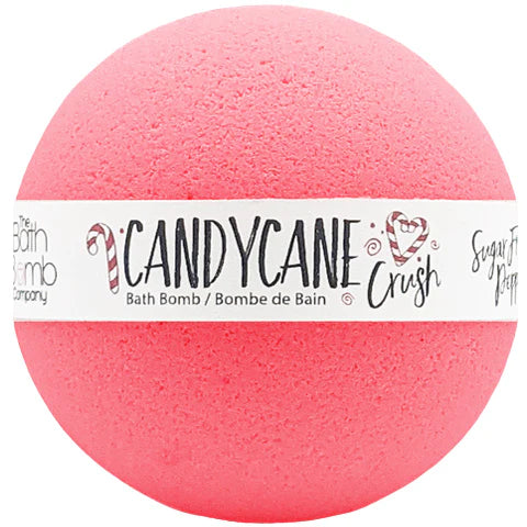 "Candy Cane Crush" Fruit Frosted Peppermint 200g Bath Bomb