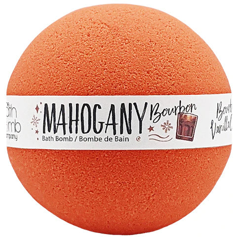 "Mahogany Bourbon" Rosewood & Vanilla 200g Bath Bomb