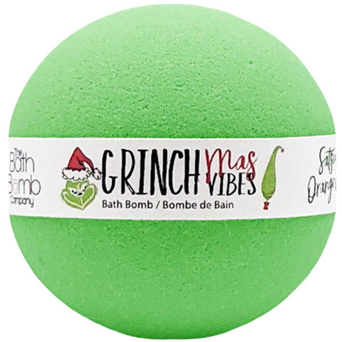 "Grinchmas Vibes" Satsuma & Orange Blossom 200g Bath Bomb