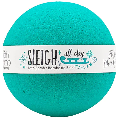 "Sleigh All Day" Fresh Morning Air 200g Bath Bomb