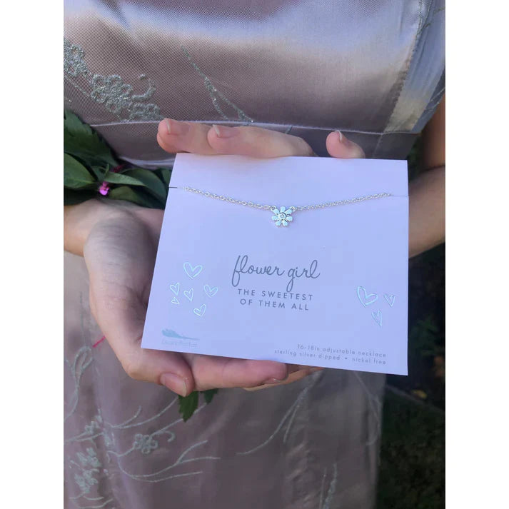 Best Day Ever Necklace || "Flower Girl" Necklace + Card